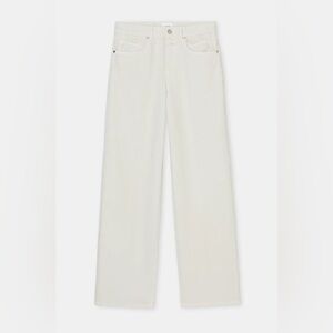Closed Nikka Wide Jeans in Stone Beige